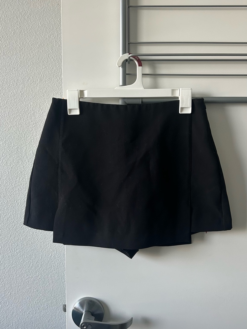 Endless Rose Black A-Line Skort